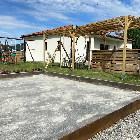 Villa Jacuzzi, Terrain De Petanque Et Aire De Jeux Vue Sur Les Pyrenees Seilhan